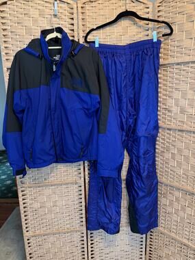 VTG The North Face Gore-Tex 2 Pc Windbreaker Set, Purple, XS
